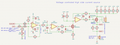napájení U2 je +30 V a -5V