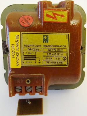 VN trafo historie 5kV/120W