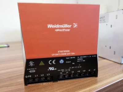 Weidmuller Power Supply 250W 24V 10A - Cena 2500,-