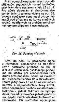 Postup nastavování MF A225D AR A11/86