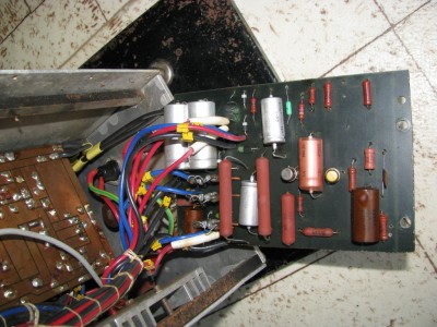 První ze dvou desek elektroniky