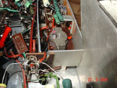 vinutí 2. MF filtru (L10)