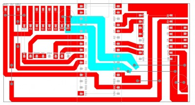 Řídící obvod pro souřadnicový zapisovač osy X a Y (Arduino NANO a 2x driver krokových motorů)