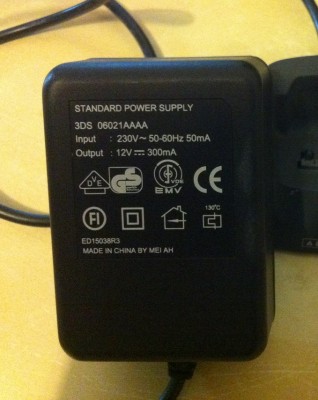 PSU zdroj 12V 300mA
