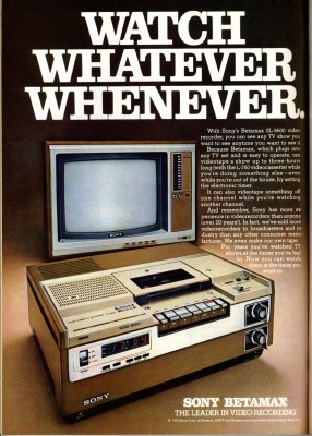 Betamax 50th Anniversary - SL-8600 z r. 1979, foto z netu