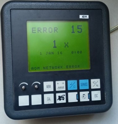 řezačka funguje, error je, že není na sběrnici, ale zkouší se na stole