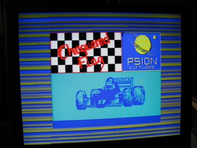 Chequered Flag - ládování z ntb. HP-mini