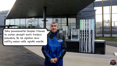 Jako provozovatel čerpací stanice se musím ohradit proti tvrzení premiéra, že za vysokou cenu nafty mohou naše vysoké marže.