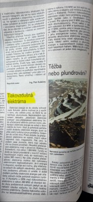 VTM16/1990 Tlakovzdušná elektrárna.