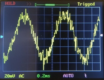 Signál 1000 Hz