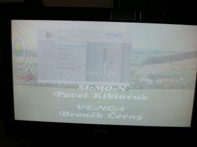 se zobrazeným menu