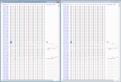 BYTE shift issue