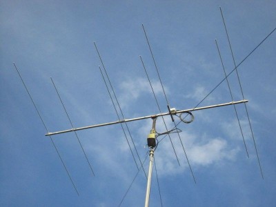 Moje anténa pro 50/70 MHz - vlastnohlavně spočítaná a vlastnoručně vyrobená...