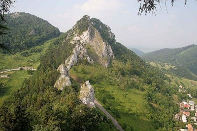Zřícenina hradu je dnes už málo patrná :-(