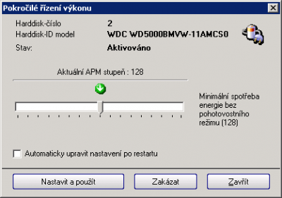 HDD Sentinel - WD5000BMVW