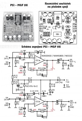 s hlavou ANH210 má výstupní úroveň 60 - 90 mV / 1 kHz / 0 dB...
<br />ANEB: KTERAK ZE STAVEBNICE PS1-MG HX SNÍMACÍ ZESILOVAČ K ANH210 UDĚLAT.