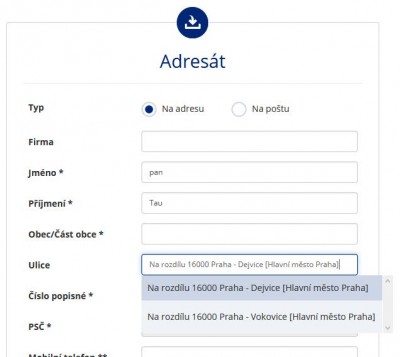 a s ulicí to najde celkem dobře - jen pořád řve že obec je povinná