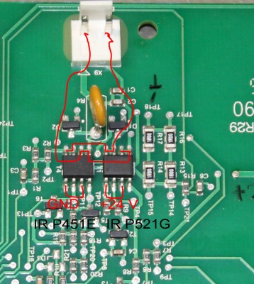 IR P521G P451E