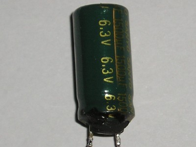 Sanyo 1500uF/6,3V K.O.