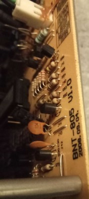 Označení desky elektroniky:
<br />BNT - 805  V1.0