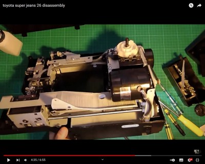 Toyota super jeans 26 disassembly