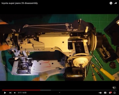 Toyota super jeans 26 disassembly