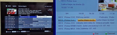 LOVE - Láska klepe .....DVB-T2 uvádí čas 16:05 a DVB-C 17:05.